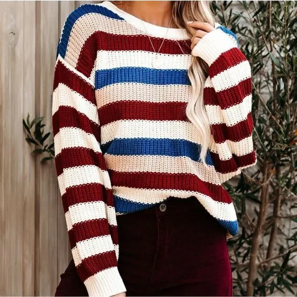 Striped Sweater  - Picture 2 of 7